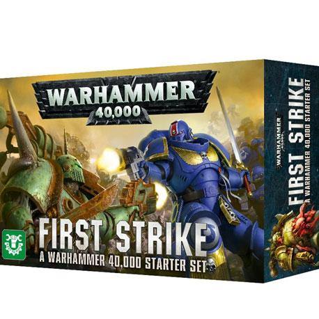 Warhammer 40,000 First Strike Starter Set - Tabletop Miniature Wargame for Beginners | Perfect for War Gaming, Collecting & Painting | Great Gift for Sci-Fi Fans