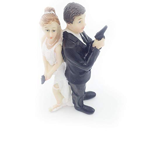 Spy 007 Bride and Groom