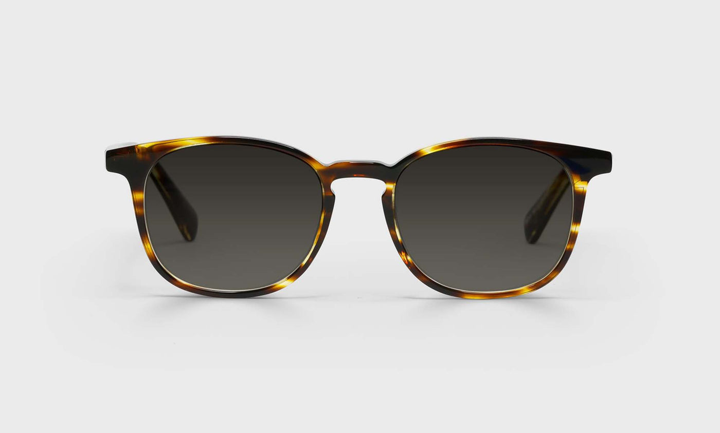 Boardroom Color 86 Brown Demi Stripe Front and Temples - Professional Eyeglass Frames for Business Meetings & Office Wear