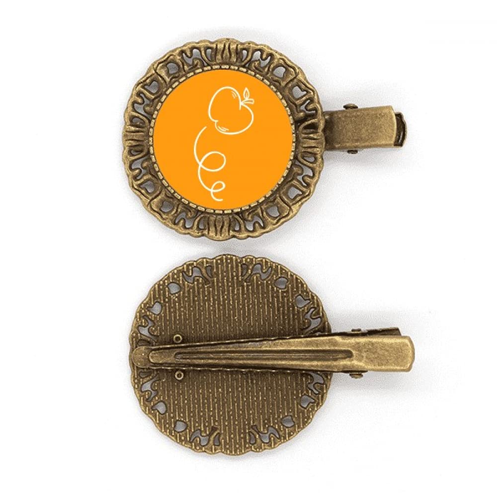 Parabolic Trajectory Motion Fruit Hairpin - Elegant Hair Clip & Brooch for Women | Perfect for Weddings, Parties, and Everyday Accessories