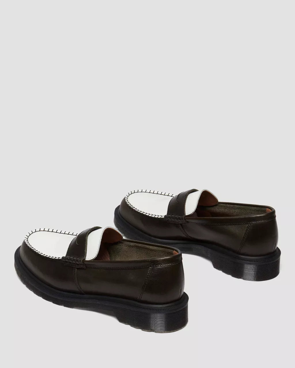 Stylish Penton Two-Tone Smooth Loafers for Men & Women - Comfortable Slip-On Shoes for Casual Wear, Office & Travel