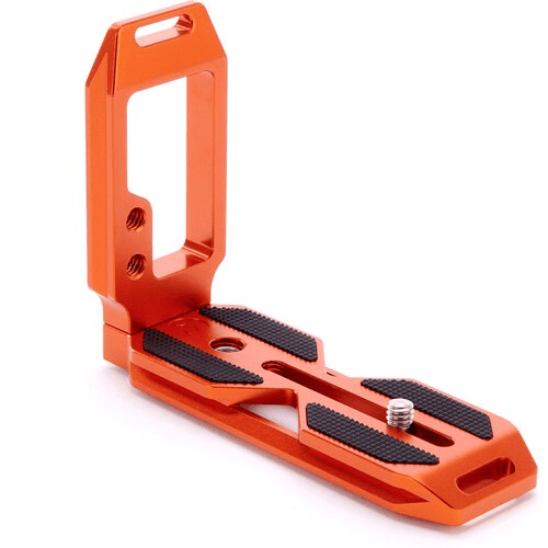 3 Legged Thing QR11 FBC 2.0 Universal L Bracket for DSLR Cameras - Copper Orange | Quick Release Plate, Tripod Mount, Vertical Shooting | Perfect for Photography, Vlogging & Outdoor Adventures