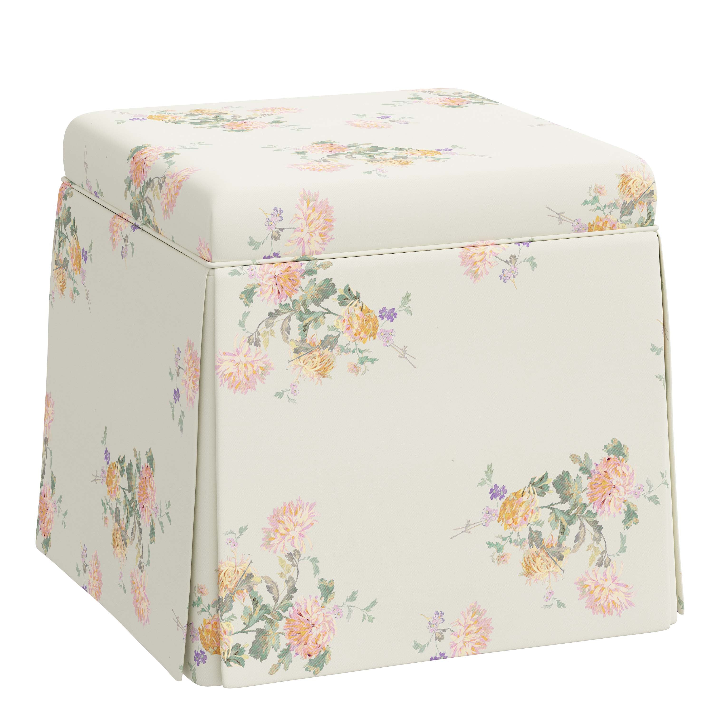 Hadley Storage Ottoman - Versatile Footrest, Bench & Hidden Storage for Living Room, Bedroom & Home Decor - Perfect for Extra Seating & Organization