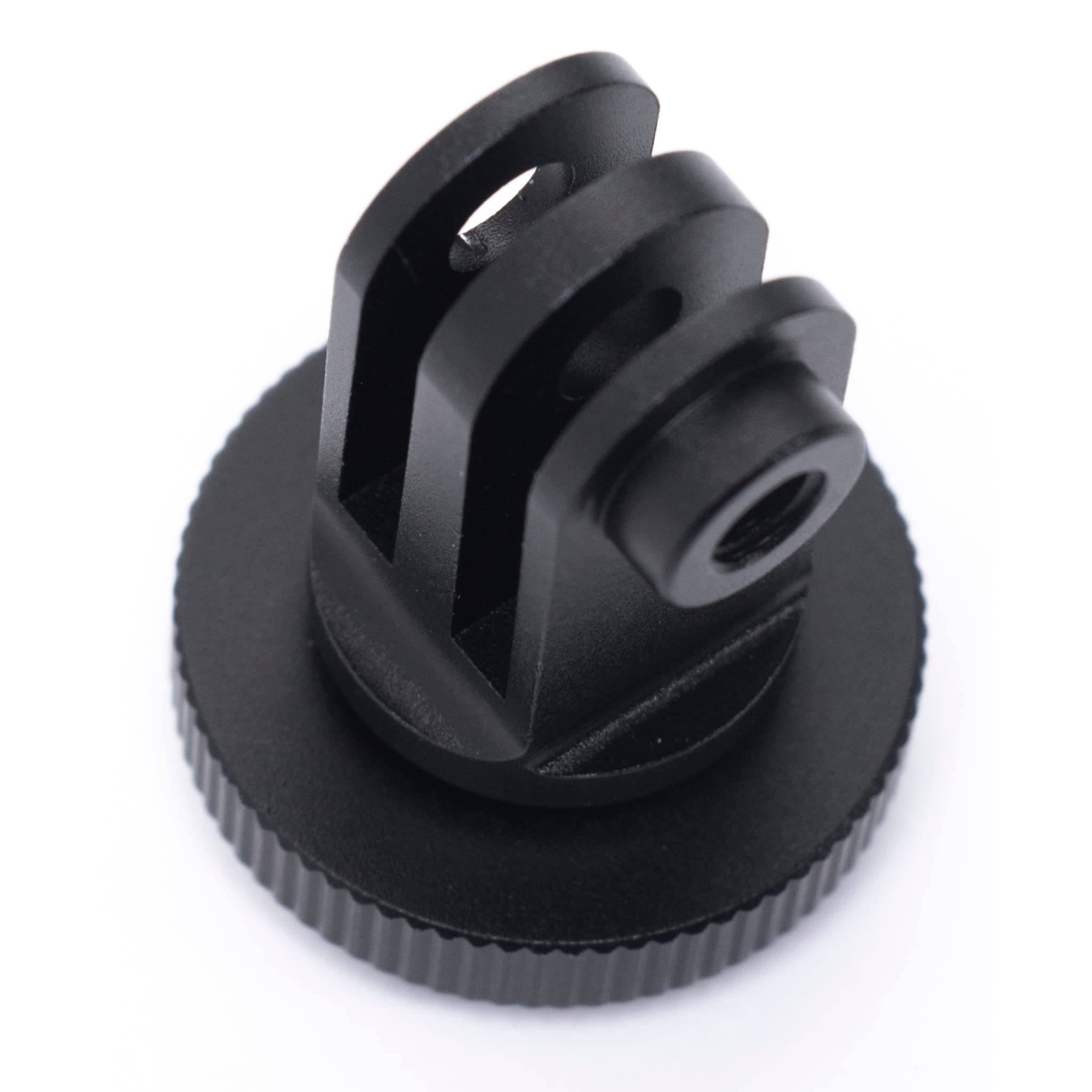 Chronos Aluminum Alloy CNC Tripod Mount Adapter - Hot Shoe to DSLR Camera Flash & GoPro Mount with Thumbscrew - Compatible with GoPro Hero 10/9/8/7/6/5/4, Max & DJI Osmo Action - Perfect for Vlogging, Photography & Action Camera Accessories