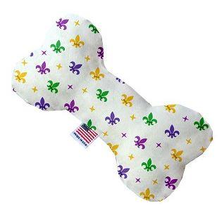Durable and Safe Confetti Bone Canvas Dog Toy for Chewing and Play - Perfect for Aggressive Chewers, Interactive Playtime, and Training Rewards