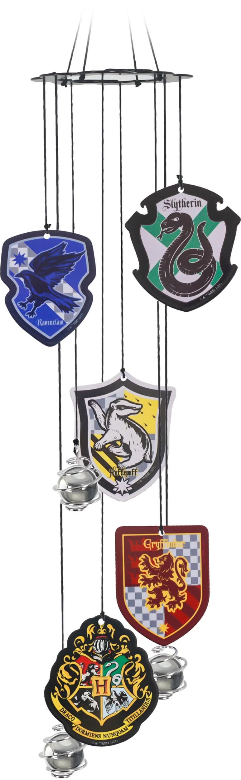 Harry Potter Wind Chimes - Hogwarts Themed Outdoor Garden Decor | Handcrafted Metal Wind Chime for Yard, Patio & Home Decoration | Perfect Gift for Potter Fans & Magical Garden Ambiance