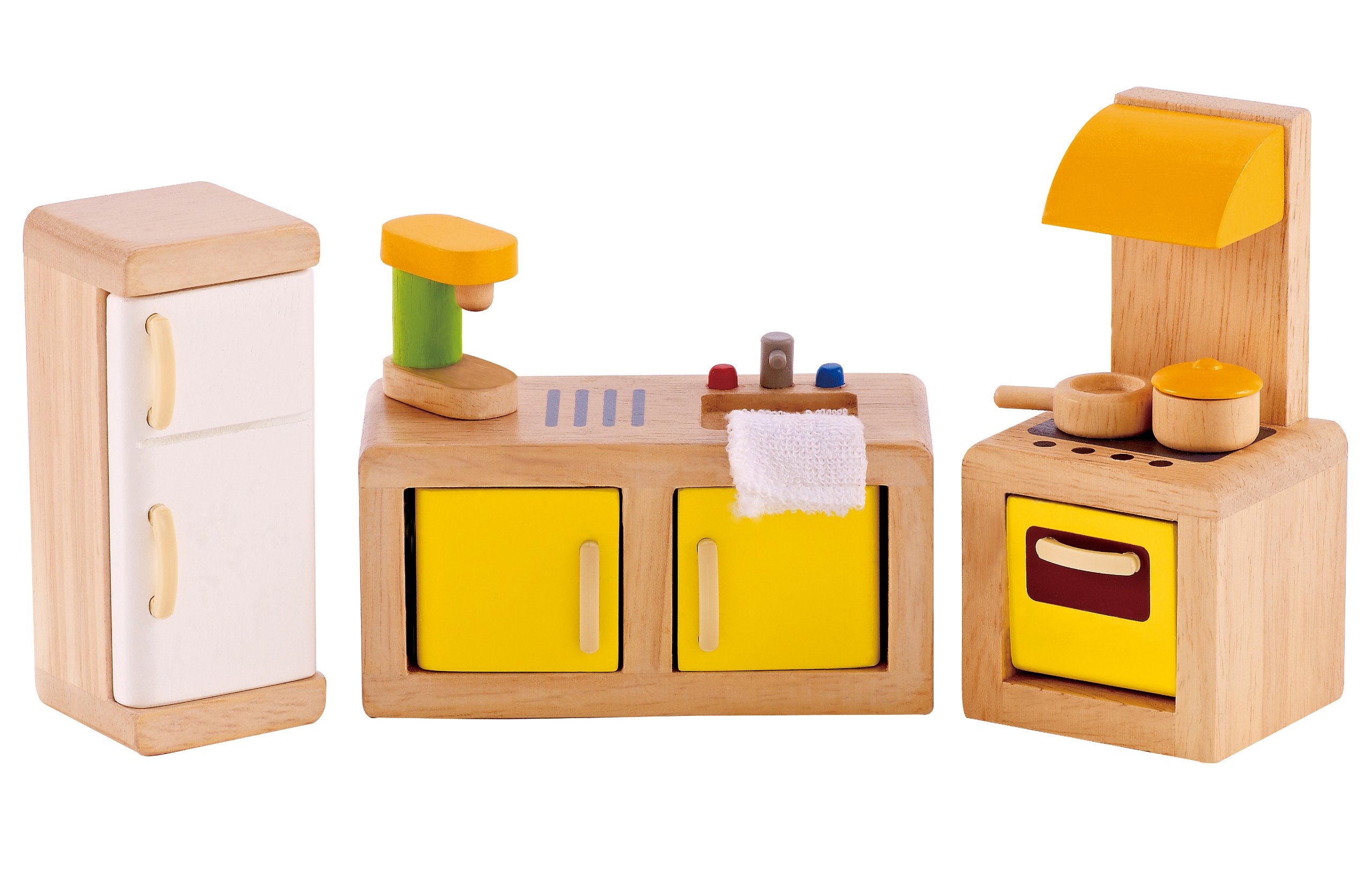 Hape E3453 Kids Wooden Play Kitchen Set - Pretend Play Toy for Toddlers & Preschoolers | Perfect for Home, Daycare & Classroom Role-Playing Activities