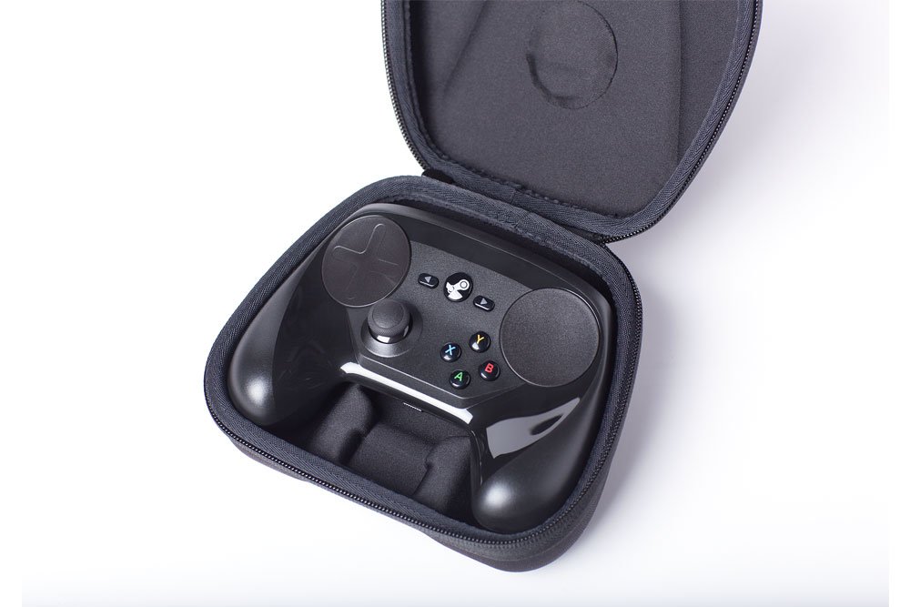 Best Steam Controller Carrying Case - Durable Protective Storage Bag for Steam Deck & Controllers - Perfect for Travel, Gaming Events & Home Organization