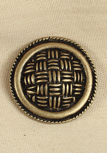 Antique Brass Rivet Plate Netting - Decorative Metal Mesh for Home Decor, DIY Crafts, and Vintage Style Projects