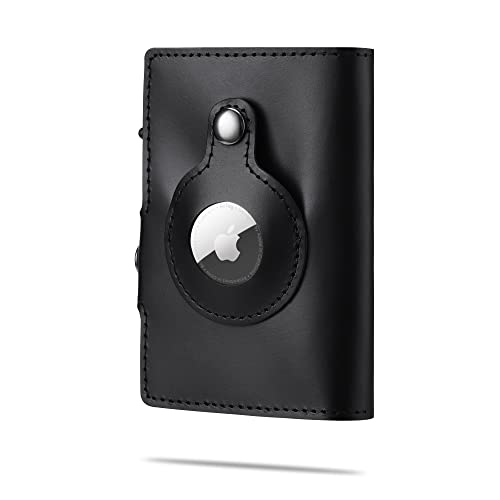 AirTag Genuine Leather & Titanium
