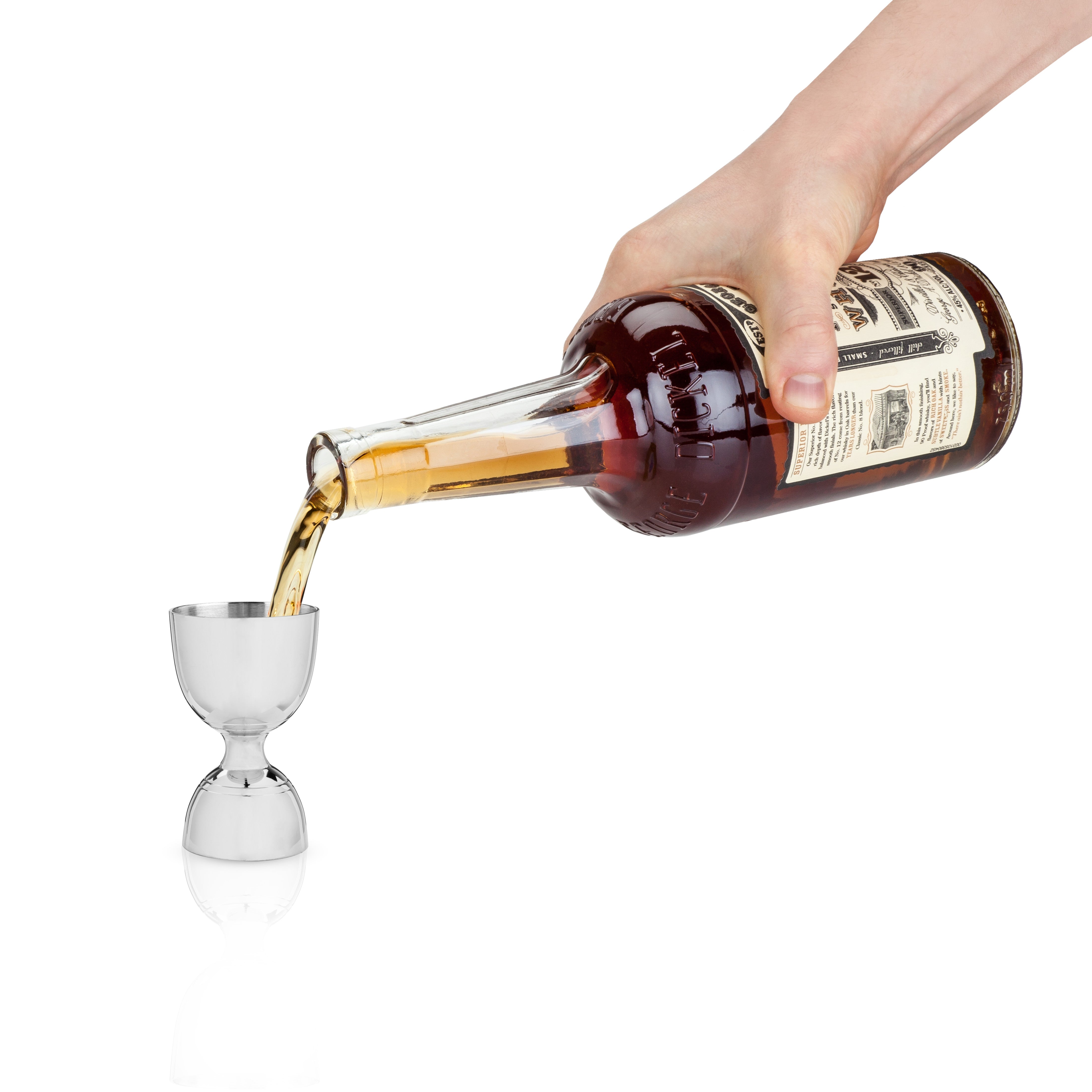 Harrison Canterbury Jigger - Premium Stainless Steel Cocktail Mixing Tool for Bartenders & Home Bars | Perfect for Crafting Martinis, Old Fashioned & More | Ideal for Home Mixology, Professional Bars & Gifts