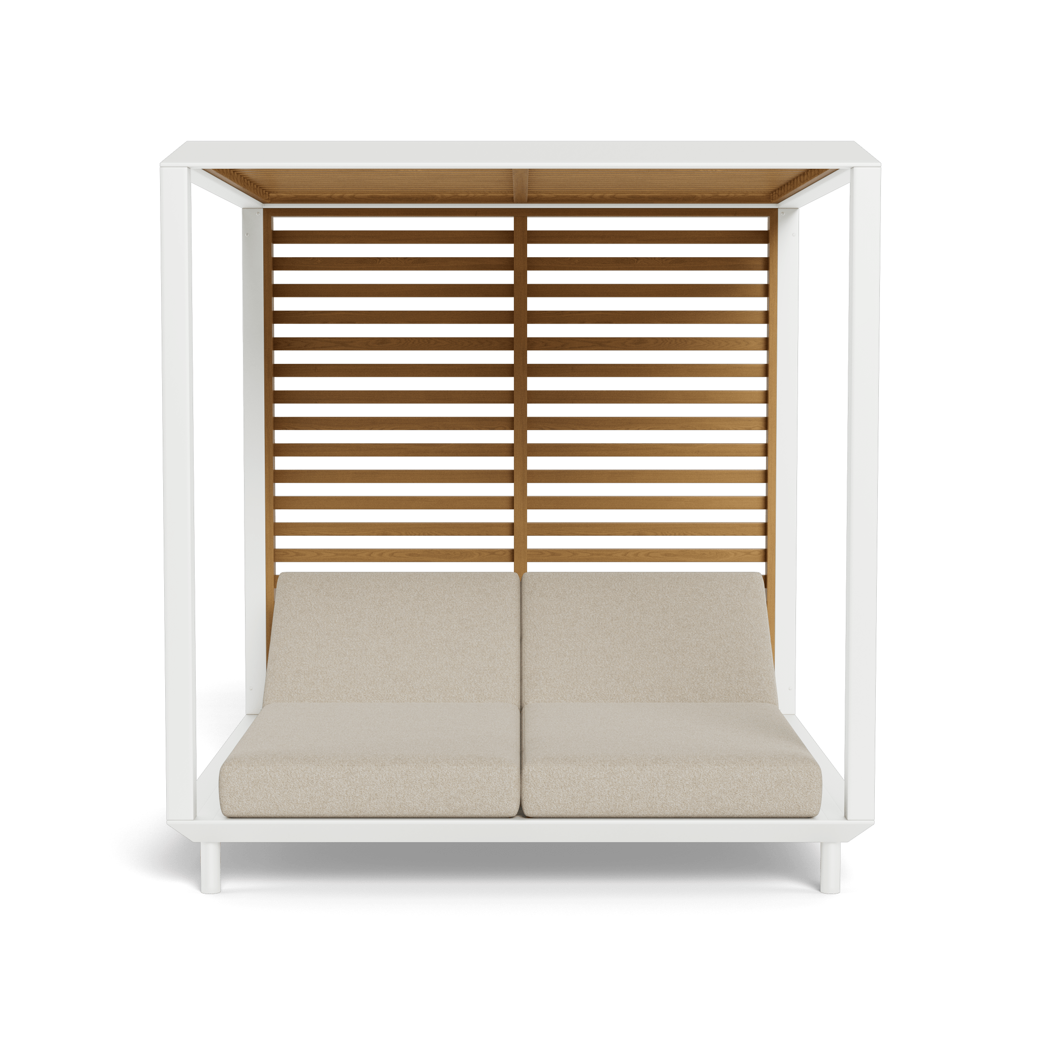 Breeze XL Aluminum Cabana - Lightweight & Durable Outdoor Patio Canopy for Beach, Poolside, and Backyard Relaxation