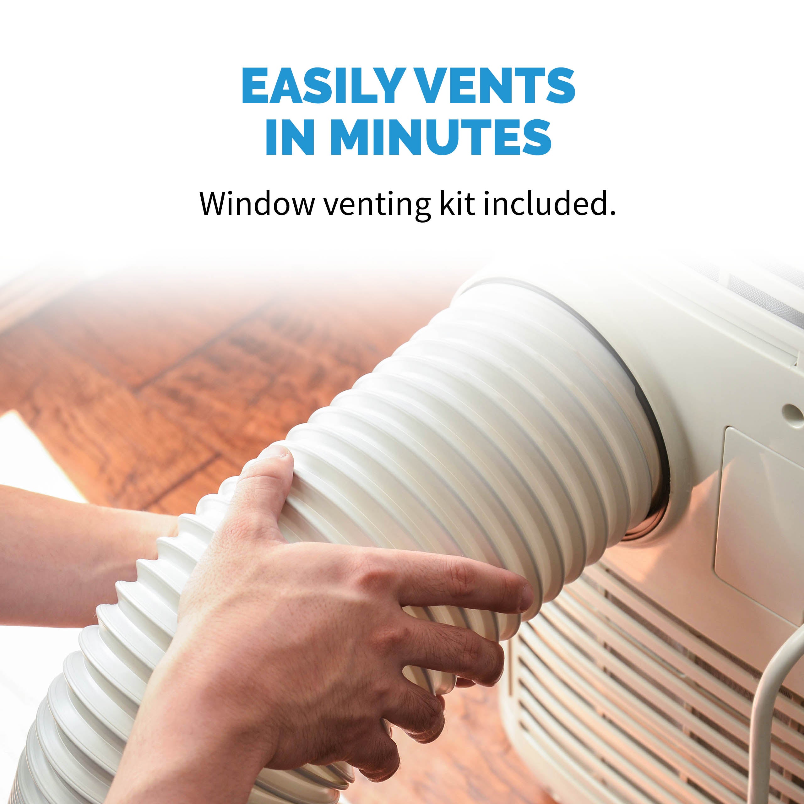 Newair® 14,000 BTU Portable Air Conditioner & Heater - Dual Function Cooling & Heating for Home, Office, Bedroom, Garage - Energy Efficient & Easy Installation