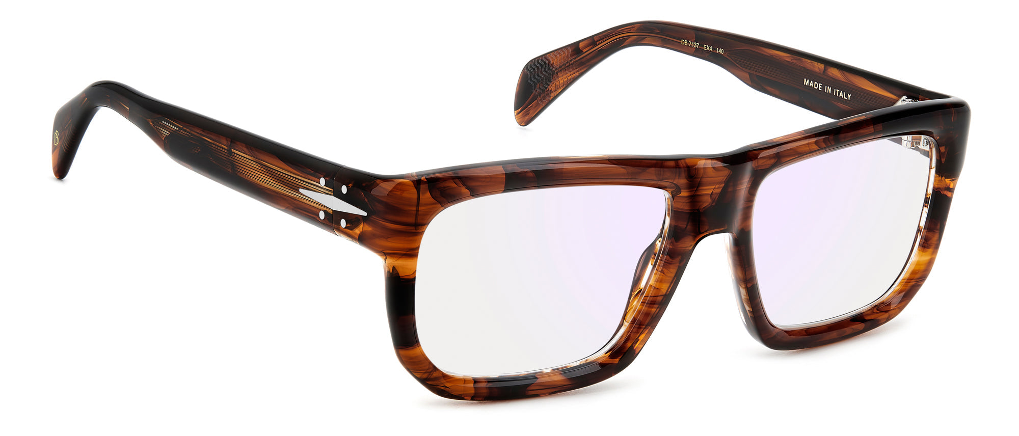 David Beckham DB7137 Sunglasses - Polarized Aviator Style for Men & Women - UV Protection, Fashionable & Comfortable - Perfect for Driving, Travel & Outdoor Activities
