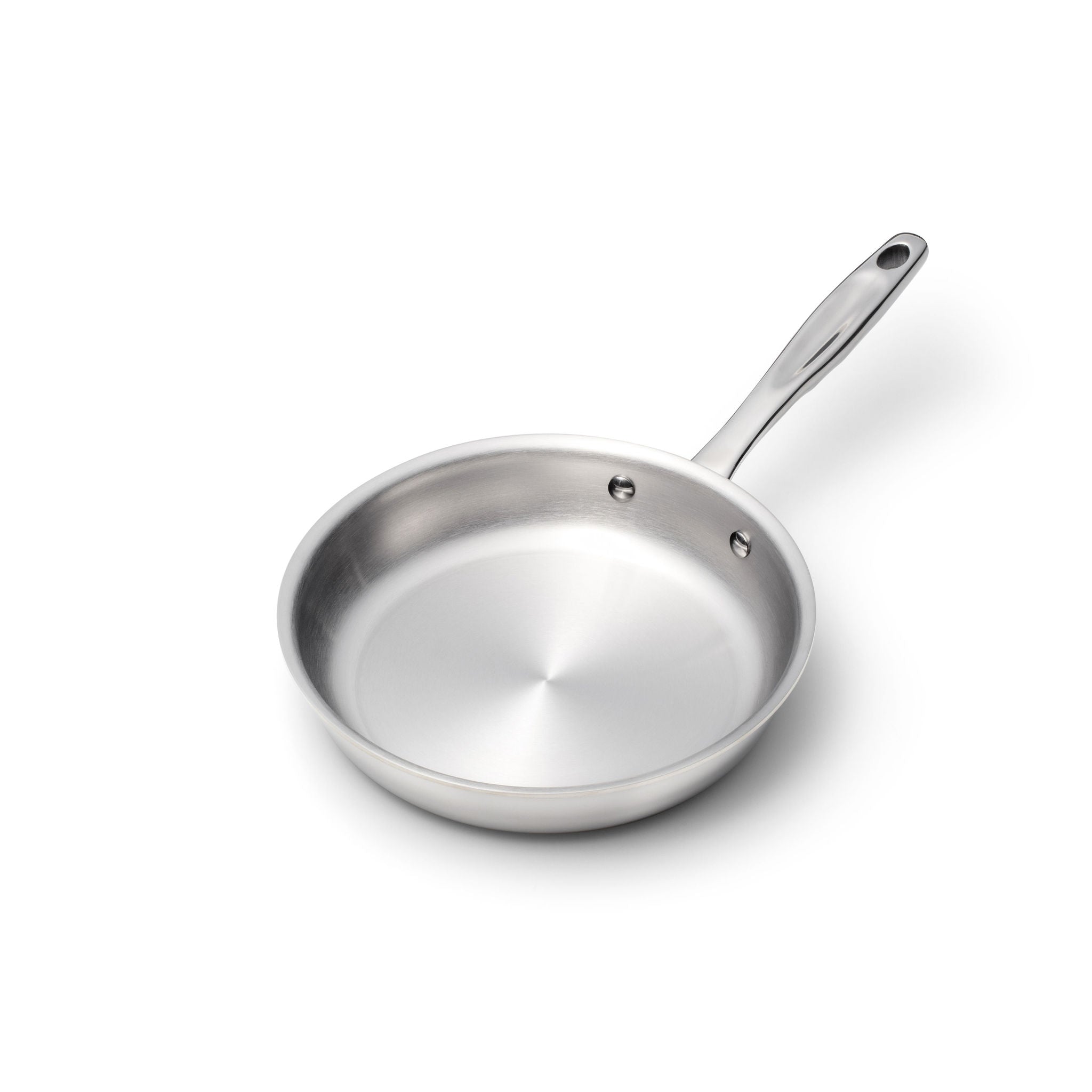 Premium 8.5 Inch Stainless Steel Fry Pan - Nonstick Skillet for Professional Cooking - Perfect for Searing, Frying & Sauteing at Home or Restaurant