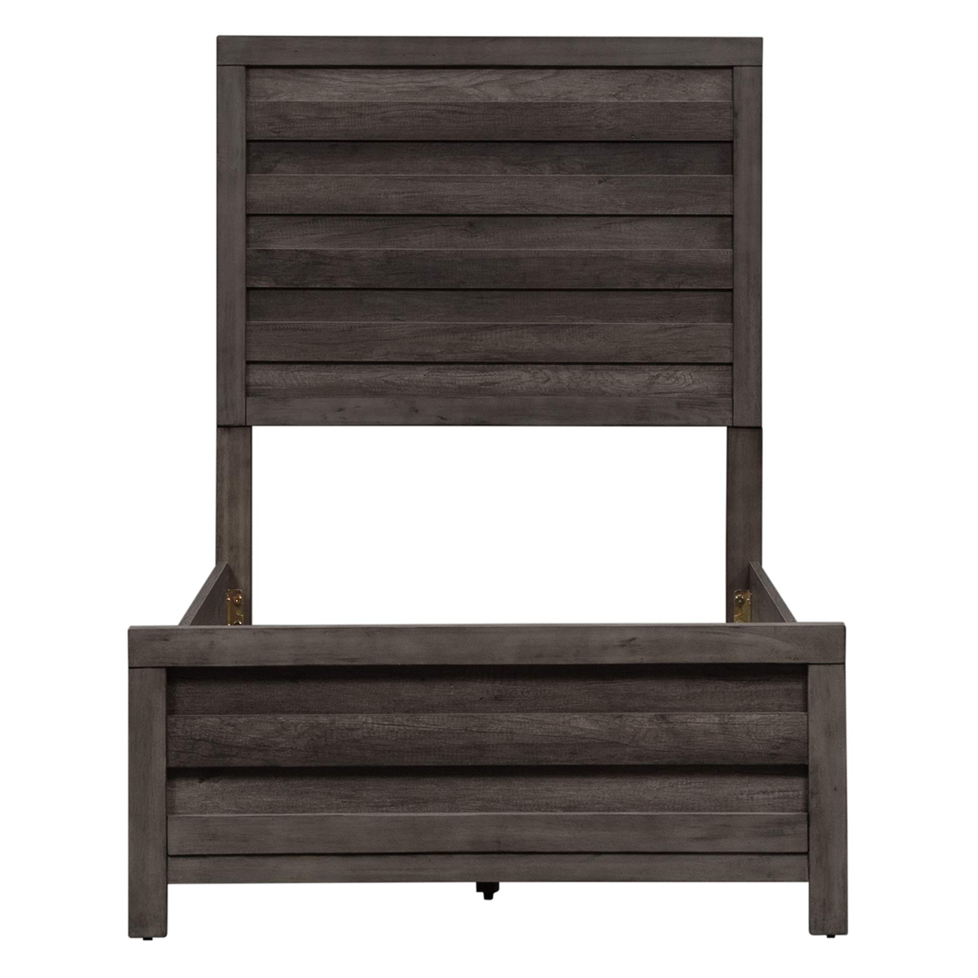 Tanners Creek Twin Panel Bed by Liberty Furniture - Solid Wood Frame for Kids & Teens - Perfect for Bedrooms, Guest Rooms & Dormitories