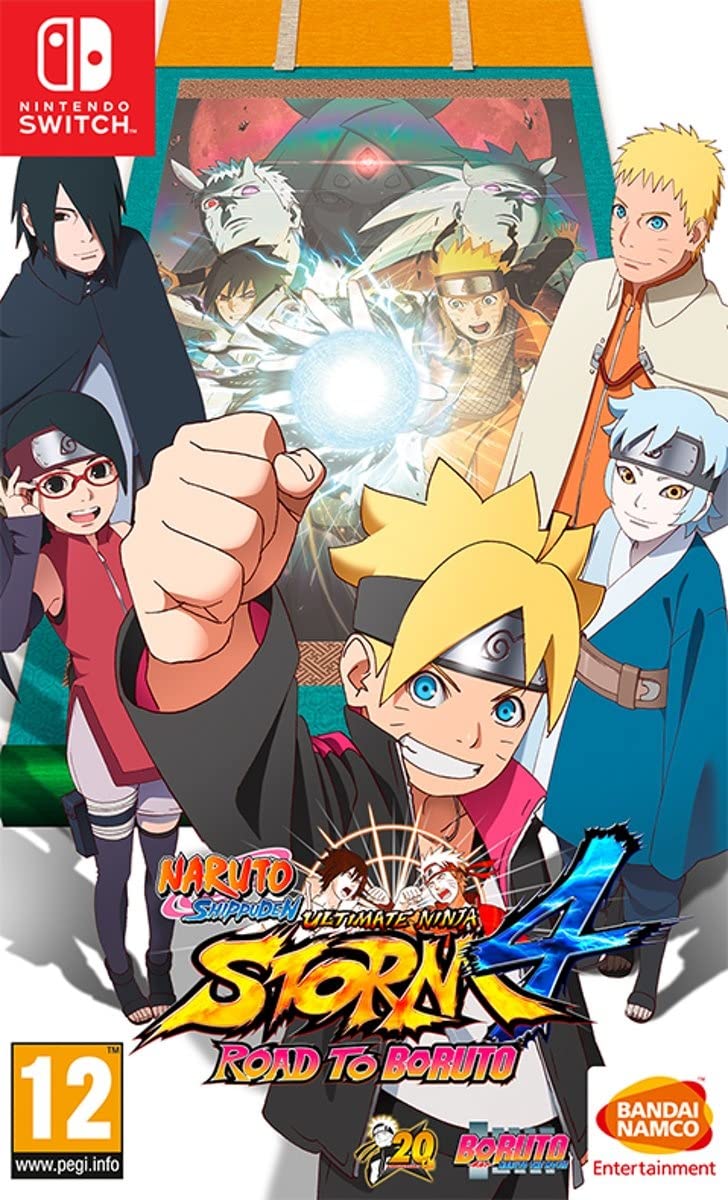 Naruto Shippuden Ultimate Ninja Storm 4: Road To Boruto - Nintendo Switch Game | Action Fighting Adventure | Perfect for Anime Fans & Home Entertainment