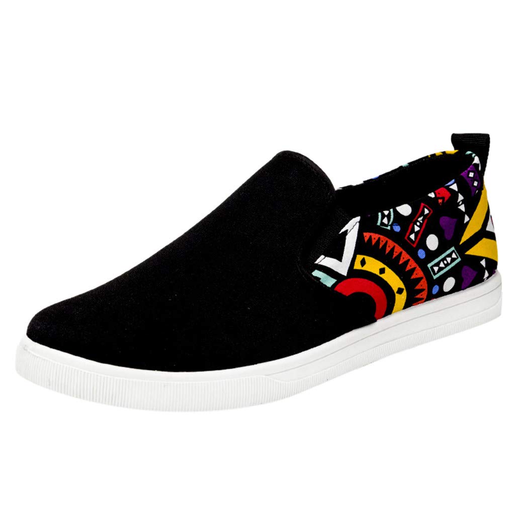Breathable Men's Casual Canvas Shoes - Lightweight Flat Pedal Shoes for Men | Perfect for Walking, Driving & Everyday Wear