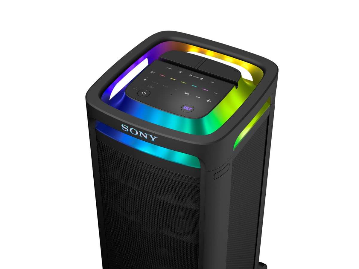 Sony ULT TOWER 9 - Premium Bluetooth Party Speaker with Powerful Bass, 360° Sound & LED Lights - Perfect for Home Parties, Outdoor Gatherings & Events