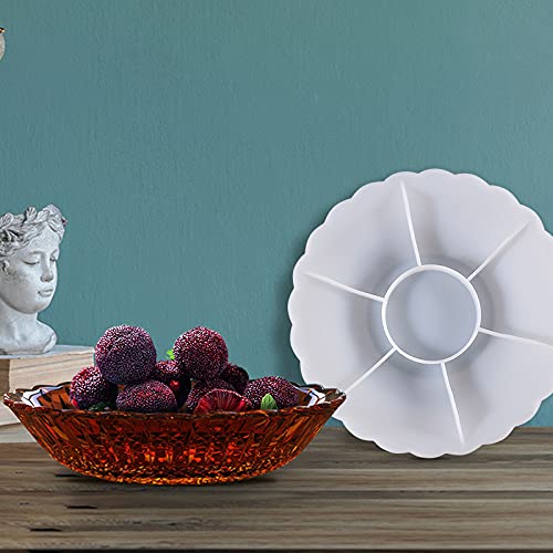 Premium Silicone Resin Tray Mold for Epoxy Casting - Fruit Storage Tray, Jewelry Dish & Home Decor - Perfect for DIY Crafts, Kitchen Organization & Gift Making