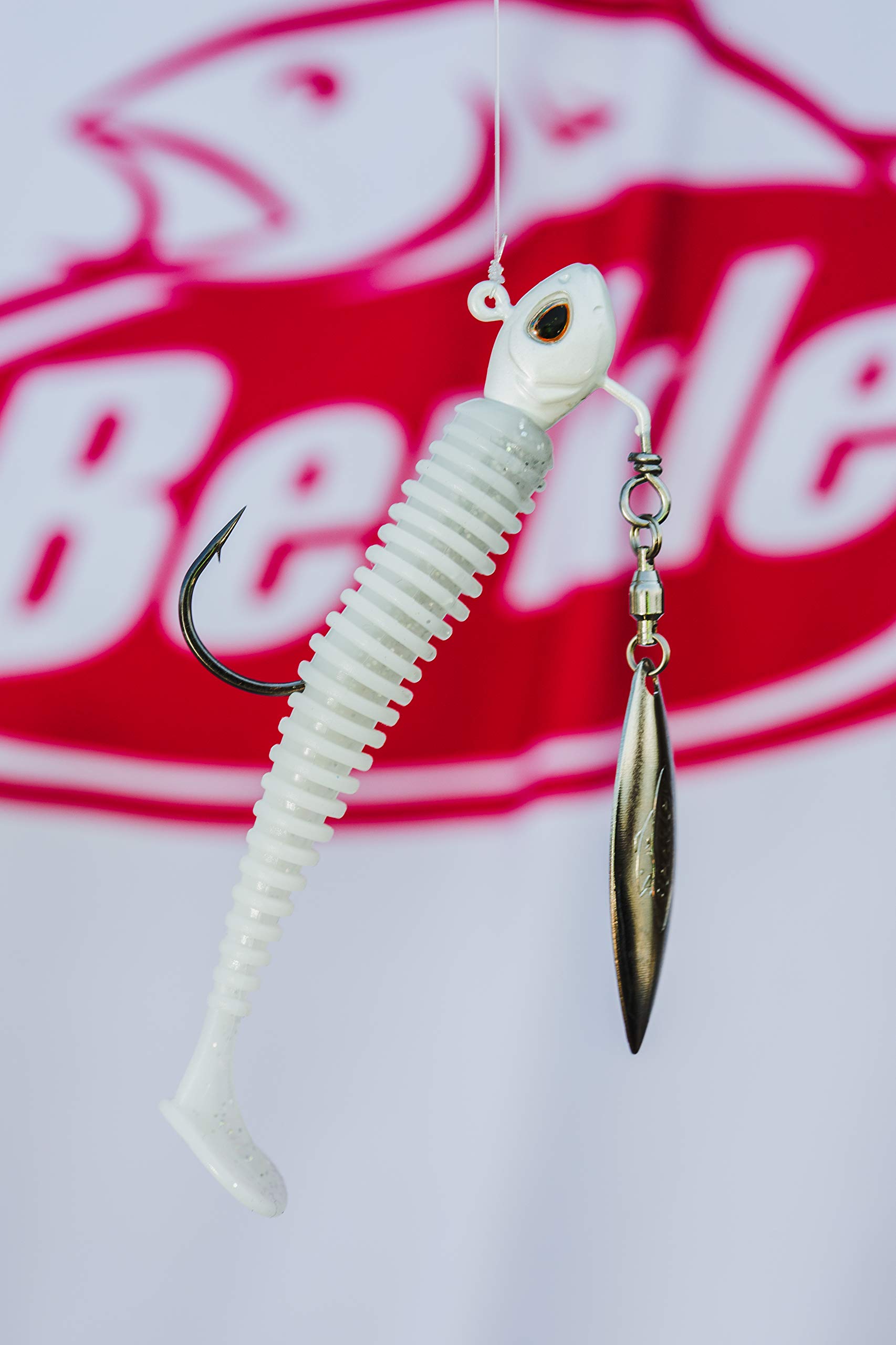 Berkley PowerBait Power Swimmer Fishing Lure - Realistic Swimbait for Bass, Trout & Walleye - Perfect for Freshwater & Saltwater Fishing, Casting & Trolling