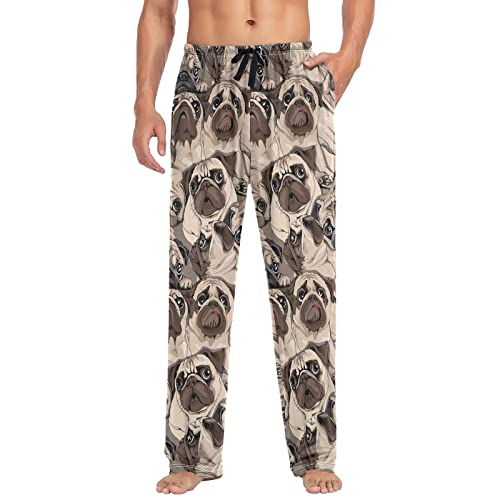 Multicolor-brown Pugs
