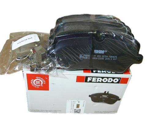 Premium Ferodo LR164821 Rear Brake Pads for Land Rover Range Rover Sport (2014-2017), Range Rover (2013-2017) & Discovery (2017) - High-Performance Braking for Off-Road & City Driving