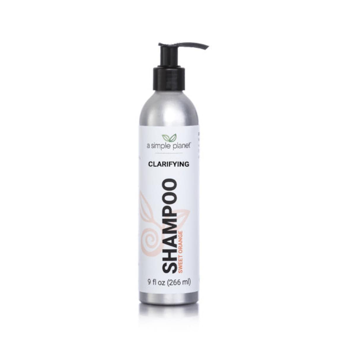 Organic Clarifying Shampoo for Deep Cleansing - Plant-Based Formula (9 oz, Unscented) - Perfect for Removing Buildup & Revitalizing Hair for Daily Use or After Swimming