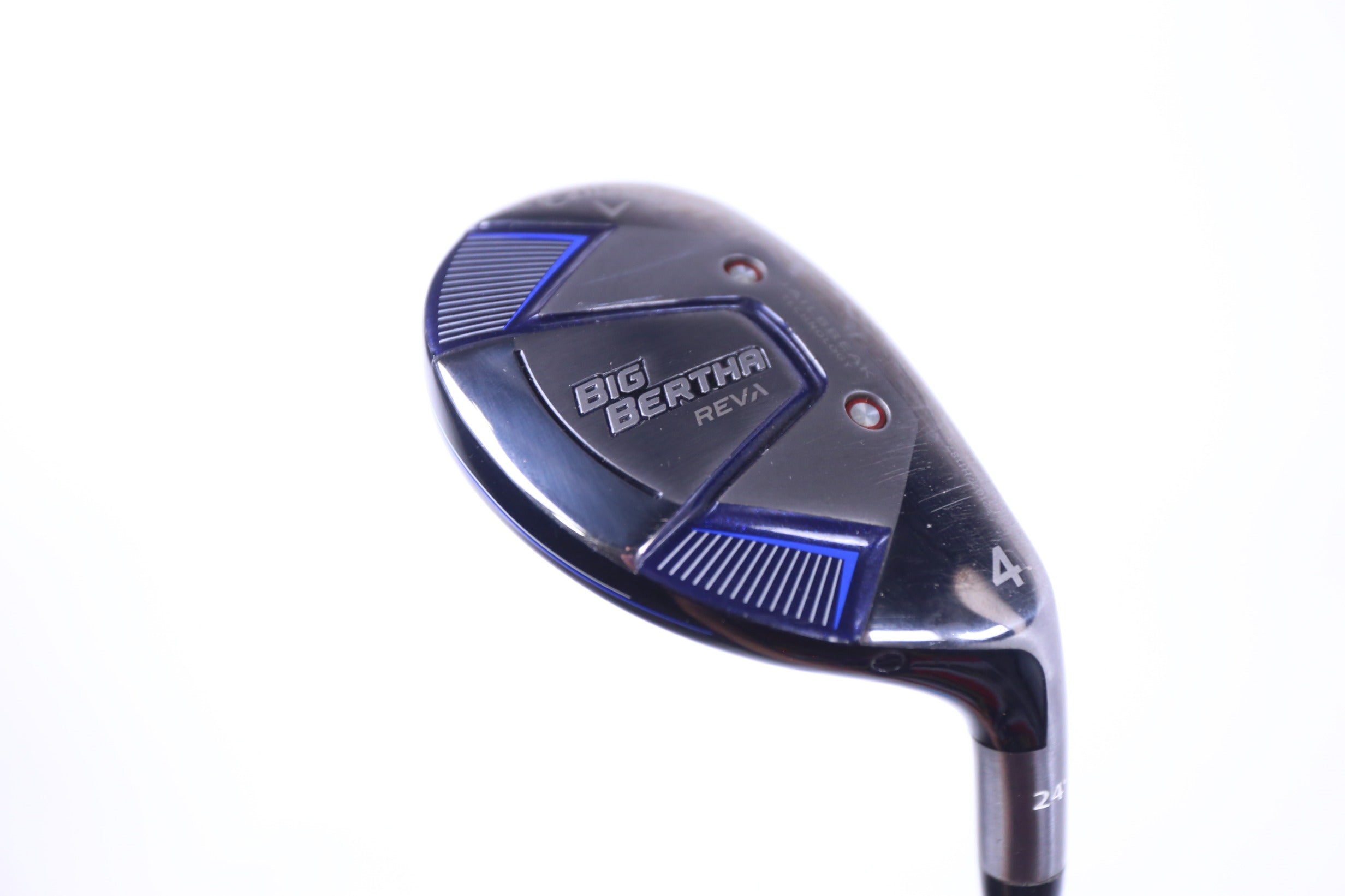 Used Callaway Big Bertha REVA 4H Hybrid Golf Club - 24° Ladies Flex Right Handed - Perfect for Women Golfers on the Course
