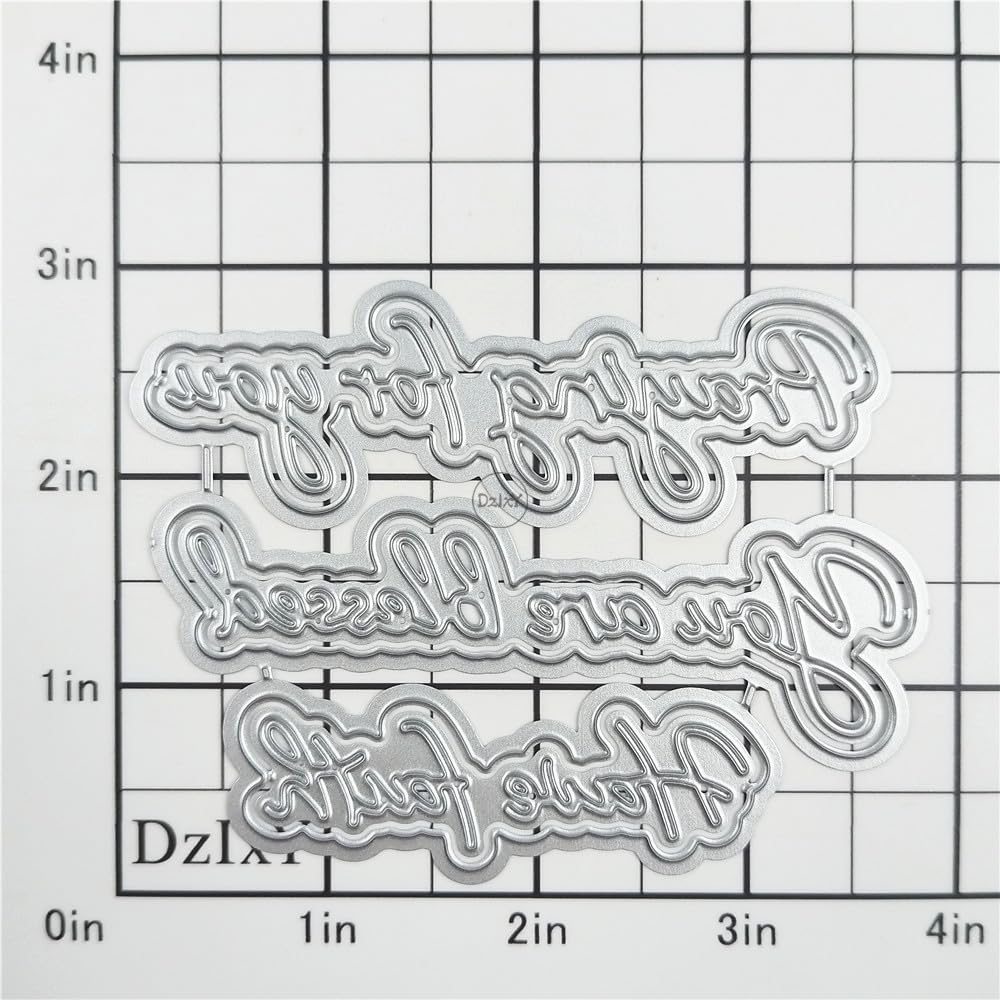 Praying for You Metal Cutting Dies - Card Making Kit, Embossing Paper Die Cuts for Scrapbooking, DIY Crafts - Perfect for Greeting Cards, Invitations, and Memory Books