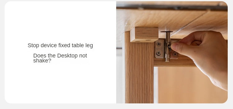 **Solid Oak Wood Extendable Dining Table - Expandable for 6 to 8 Seats - Perfect for Small Spaces & Entertaining Guests**