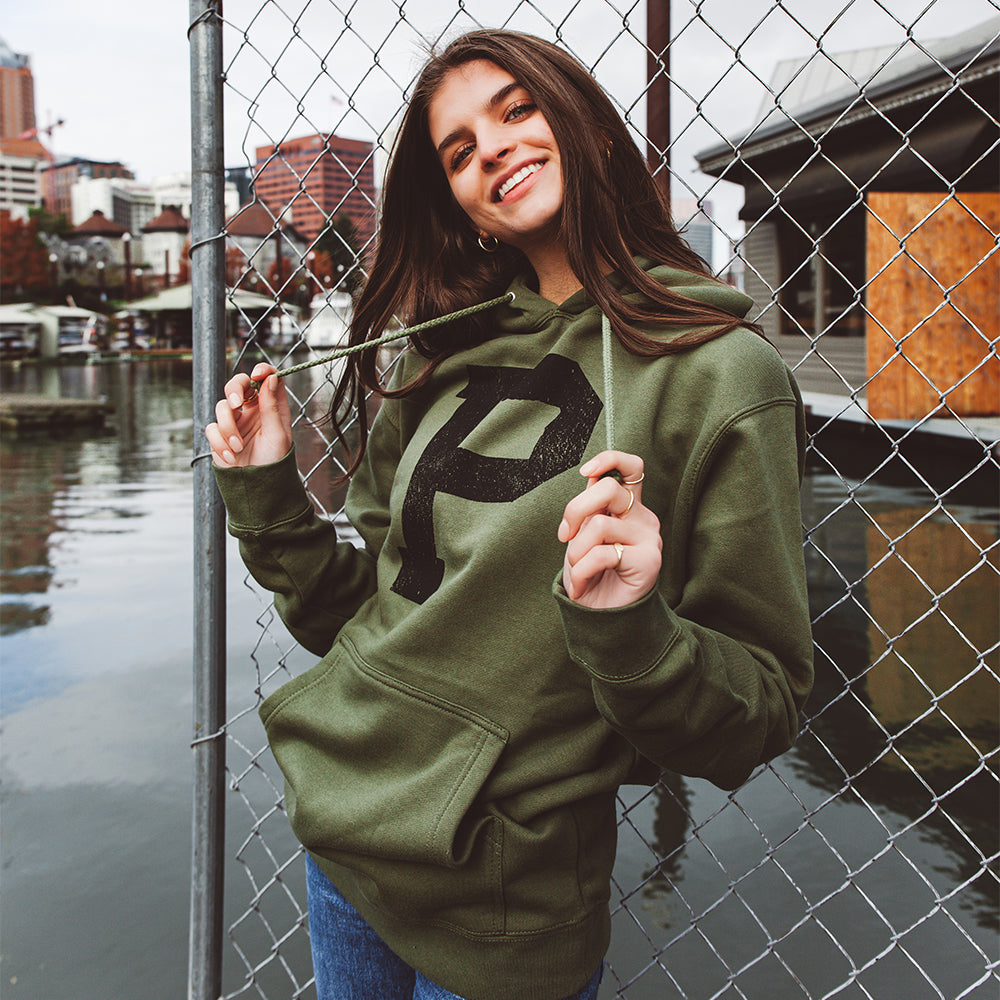 Soft Blend Premium Hoodie for Men & Women - Olive Green Cozy Pullover for Casual Wear & Outdoor Activities
