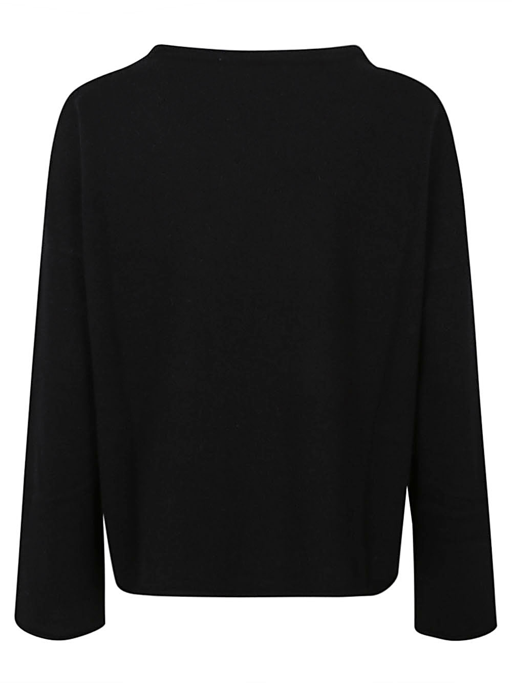 BE YOU Women's Black Sweater - Cozy Knit Pullover for Casual Wear & Winter Outfits