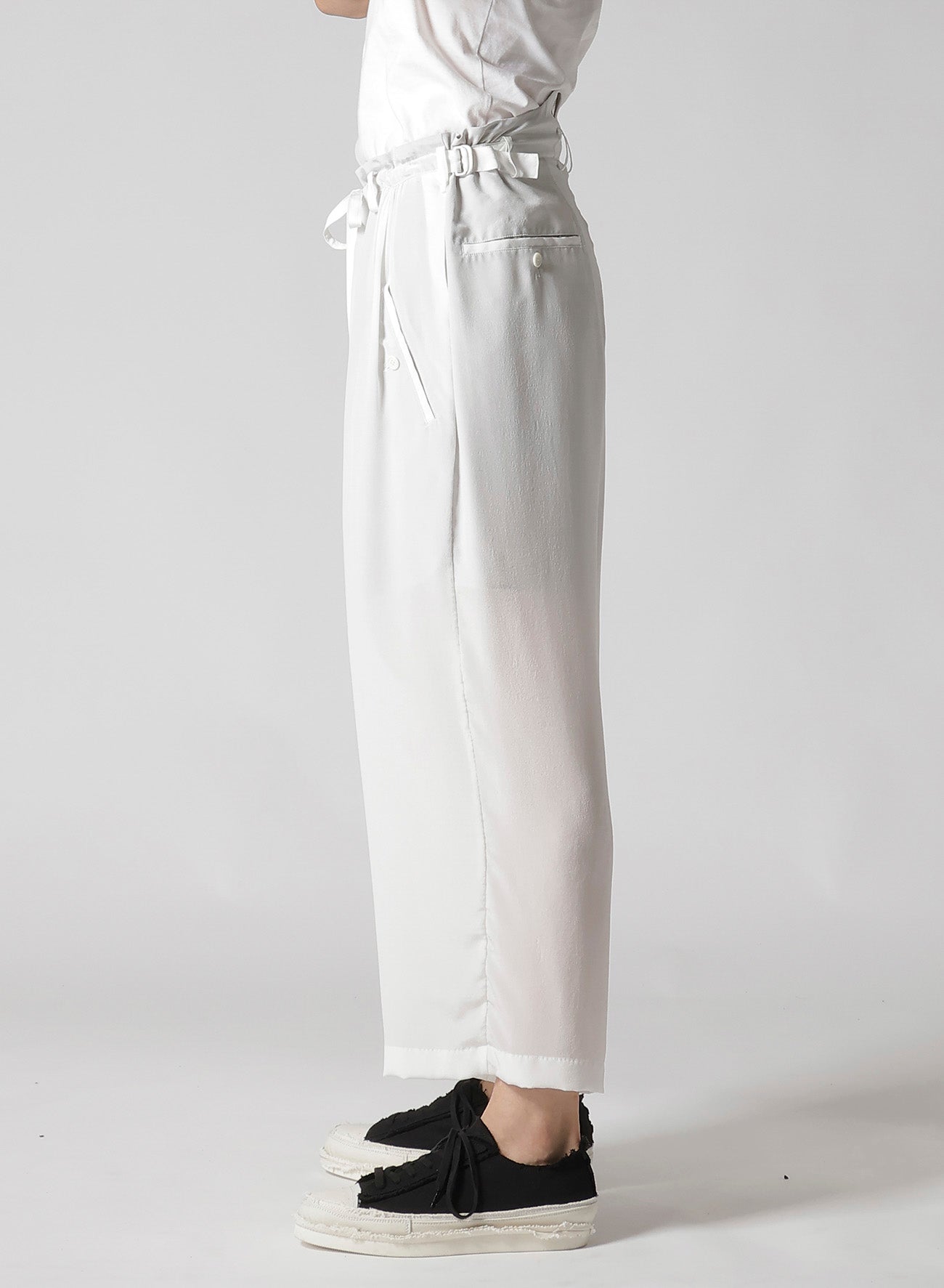 12M Silk Design Suspenders Slim Pants for Women - Elegant High Waist Trousers with Adjustable Straps | Perfect for Office, Party & Formal Events