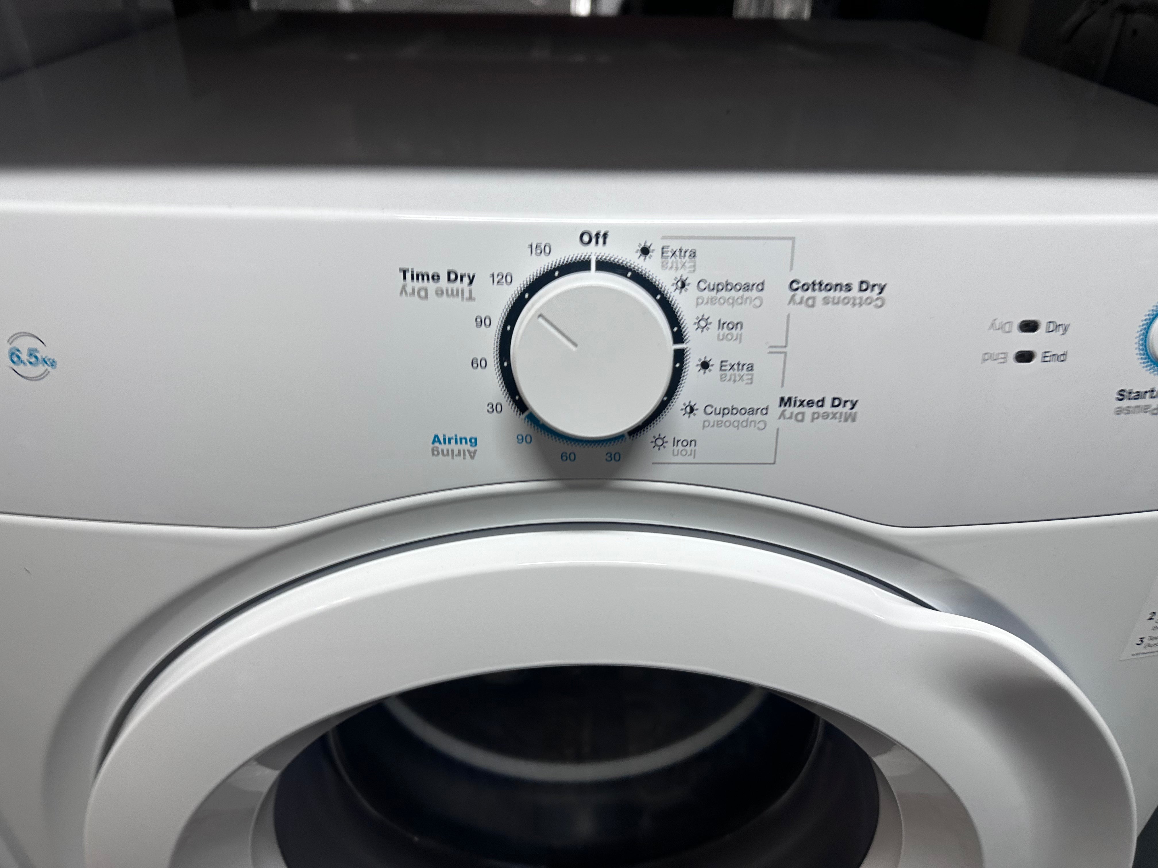 Refurbished Simpson 6.5kg Vented Clothes Dryer - Energy Efficient Laundry Solution for Apartments & Small Homes | Perfect for Compact Spaces & Quick Drying