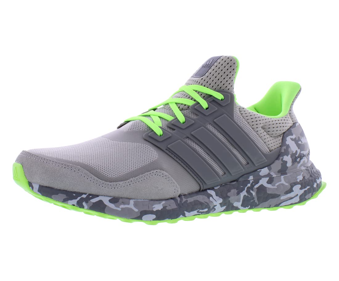 adidas Women's Fluidflow Running Shoes - Lightweight & Breathable Grey Lime Sneakers for Women, Size 5 Men / 6.5 Women - Perfect for Jogging, Gym Workouts & Casual Wear