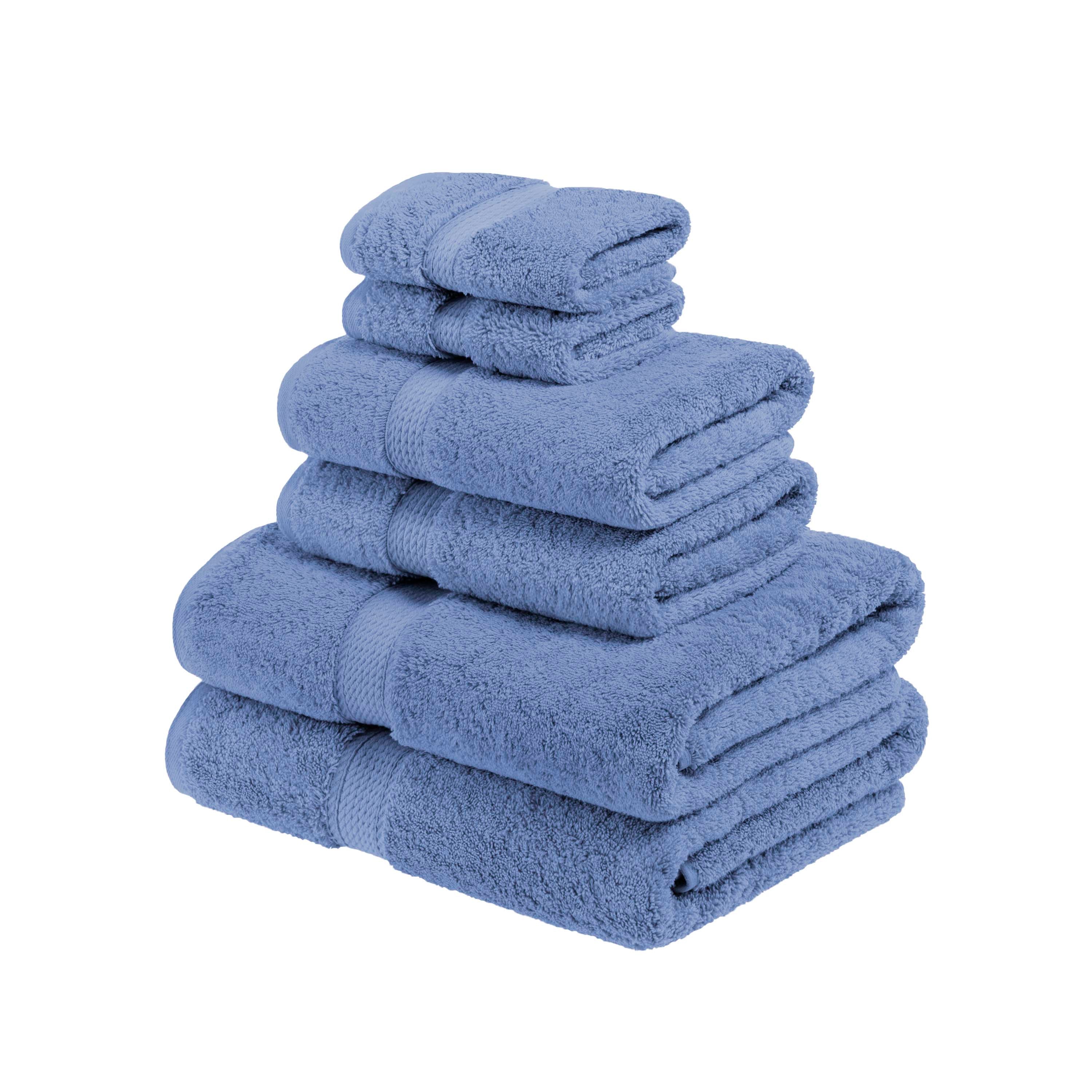 Premium 6-Piece Egyptian Cotton Towel Set - Ultra Soft, Heavyweight & Luxurious Bath Towels for Spa, Hotel & Home Use