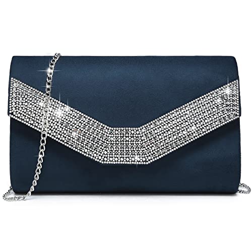 1-rhinestone Navy