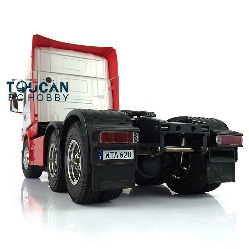 1/14 Scale RC Highline Tractor Truck Kit - 3 Axles 6x4 Model, Remote Controlled DIY Car with Motor | Perfect for Hobbyists, Collectors & Off-Road Racing Enthusiasts