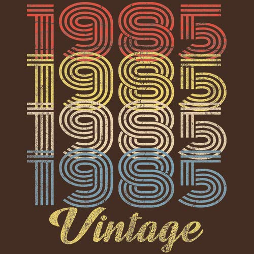 Vintage 1985 Retro 40th Birthday Gift T-Shirt for Men - Funny 1980s Nostalgic Present - Perfect for 40th Birthday Parties & Milestone Celebrations