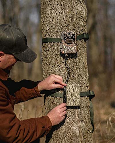 Browning Trail Cameras External Battery Power Pack (4-Pack) - Long-Lasting Hunting Camera Batteries for Wildlife Monitoring & Outdoor Adventures