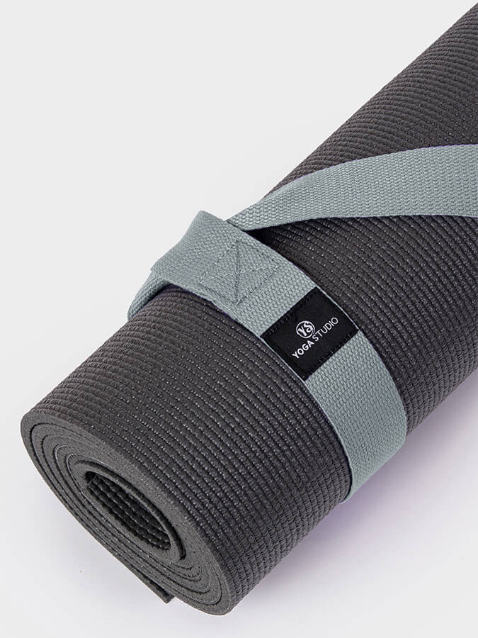 Organic Cotton Yoga Mat Strap Carrier for Yoga Studio - Premium Yoga Mat Holder with Adjustable Shoulder Strap - Perfect for Yoga Class, Gym, Travel & Outdoor Workouts