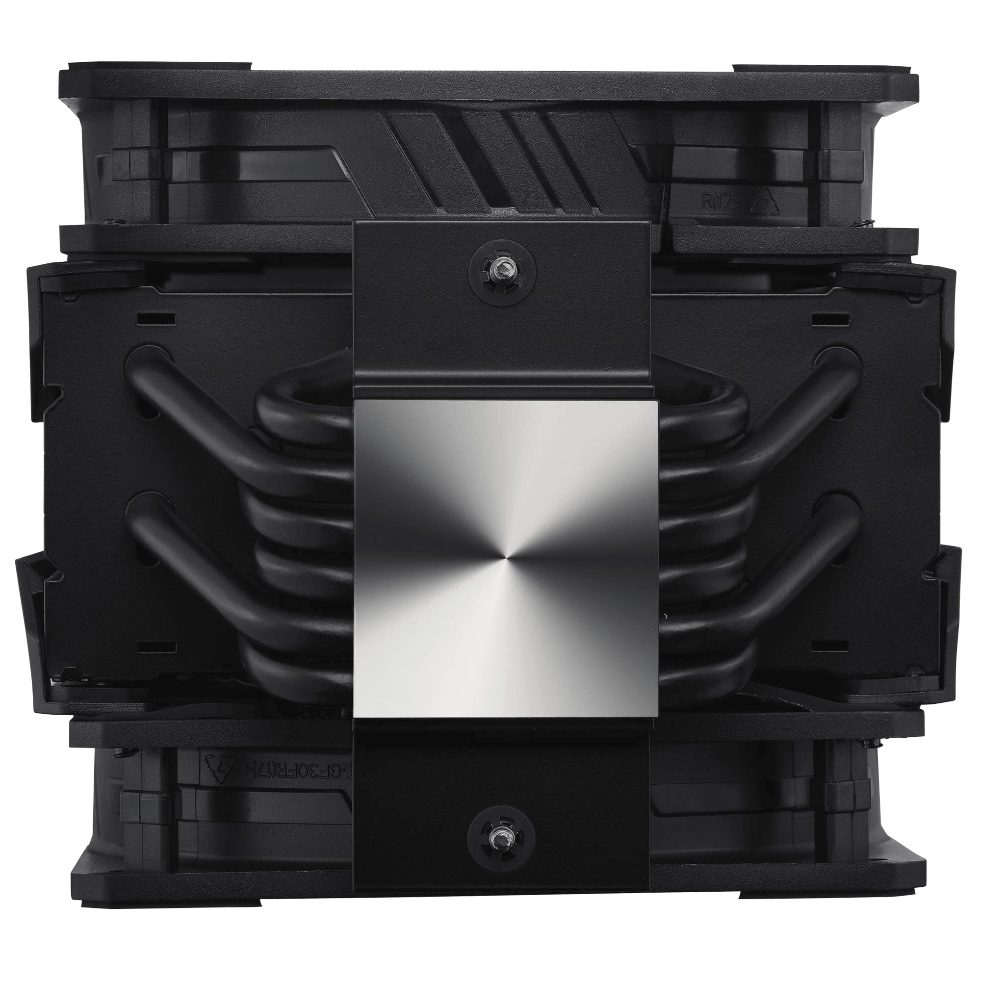 Cooler Master MasterAir MA612 Stealth ARGB CPU Air Cooler with Push-Pull SickleFlow 120 V2 ARGB Fans | 6 Heat Pipe Array | Universal Socket Compatibility | Unlimited RAM Clearance | Included Controller | Perfect for Gaming PC Builds & High-Performance Workstations
