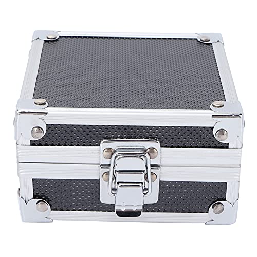 Portable Aluminum Tattoo Machine Storage Box - Professional Tattoo Kit Organizer Case for Tattoo Motors, Watches & Precision Instruments - Compact & Durable Tool Box for Tattoo Artists & Studios