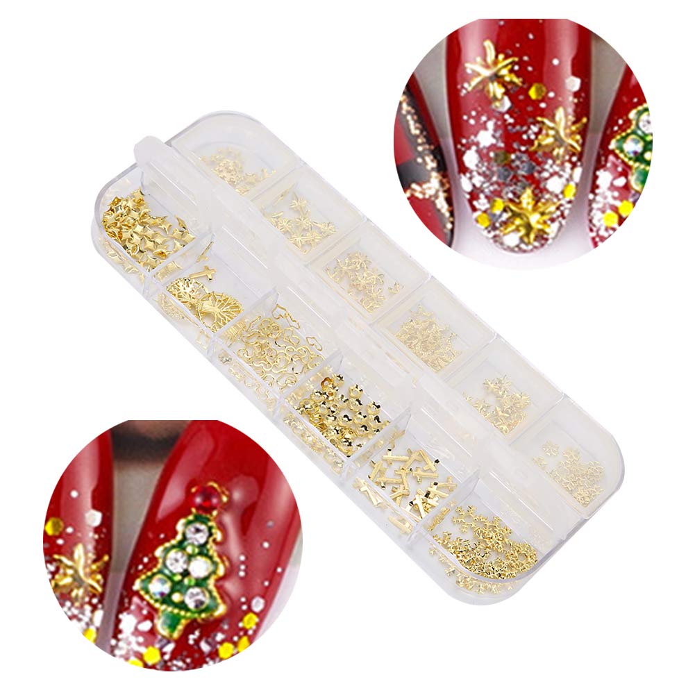 Alloy Nail Art Decorations - Safe & Stylish Nail Accessories for DIY, Home & Salon Use | Perfect for Manicures, Pedicures & Nail Design