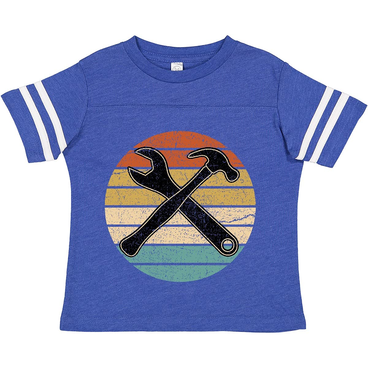 Inktastic Mechanic Tool Set Toddler T-Shirt - Cute Boys Workwear Tee for Little Handymen | Perfect for DIY Projects, Playtime & Father-Son Matching Outfits