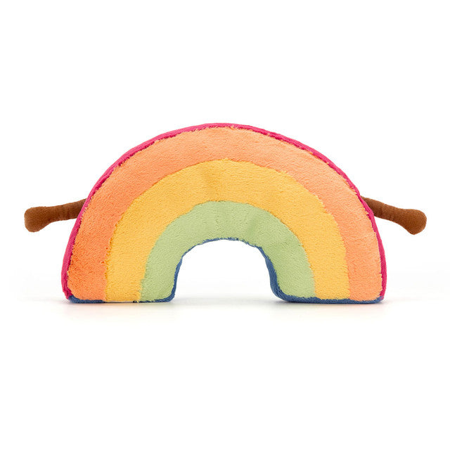 Amuseable Rainbow Plush Toy - Soft & Cuddly Stuffed Animal for Kids, Perfect for Gifts, Playtime & Nursery Decor