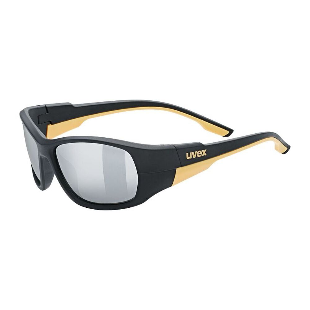UVEX Sportstyle 514 Kids Sunglasses for Boys & Girls Ages 5-10 - Matte Black Frame - UV Protection - Perfect for Outdoor Sports, Cycling & Beach Activities