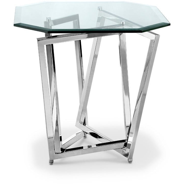 Modern Lenox End Table - Stylish and Functional Side Table for Living Room, Bedroom, or Office - Perfect for Lamps, Books, and Decor
