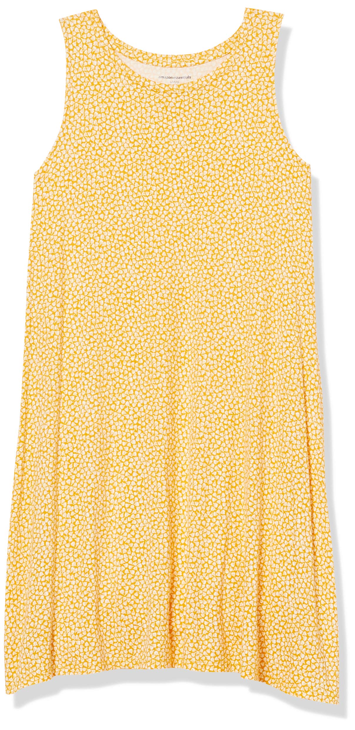 Amazon Essentials Women's Tank Swing Dress - Plus Size Flowy Casual Summer Dress for Beach, Vacation & Everyday Wear